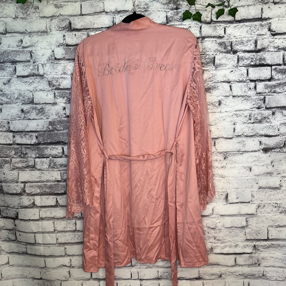 Hunkemoller Bride Crew Robe Size Medium/Large